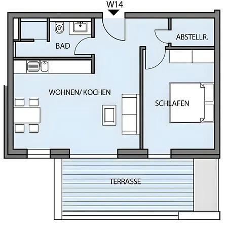 Seeadler We 14 Appartement Börgerende-Rethwisch